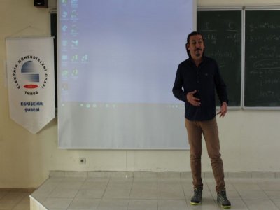 EMO-GENÇ BİLGİ AĞACI SEMİNERLERİ ESOGÜ`DE BAŞLADI