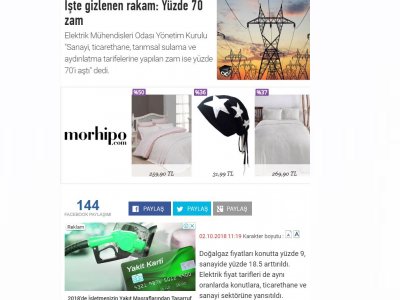 İŞTE GİZLENEN RAKAM: YÜZDE 70 ZAM (ODATV.COM)