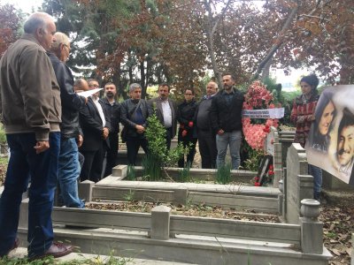 K. TÜLİN AYDIN (BAKIR) MEZARI BAŞINDA ANILDI
