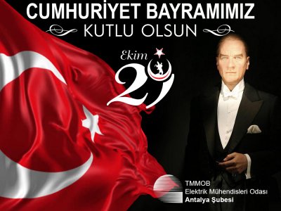 CUMHURİYET BAYRAMIMIZ KUTLU OLSUN!