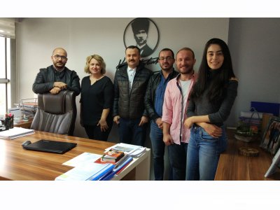 EMO DÜZCE TEMSİLCİLİĞİ TARAFINDAN İLİMİZDE BULUNAN MESLEK ODALARI ZİYARET EDİLDİ.