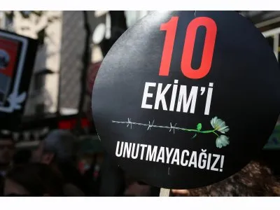 10 EKİM ANKARA KATLİAMINI UNUTMAYACAĞIZ!