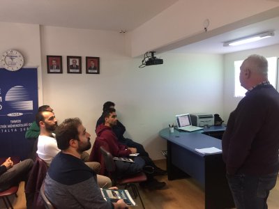 ISPARTA İL TEMSİLCİLİĞİMİZDE ELEKTRİK İÇ TESİSLERİNİN DENETİMİ VE RAPORLAMA EĞİTİMİ DÜZENLENDİ
