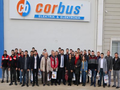 CORBUS ELEKTRİK&ELEKTRONİK`E KOMPANZASYON EĞİTİMİ VE TEKNİK GEZİ DÜZENLENDİ