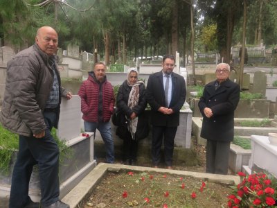 İSMAİL ÖZSUMAN MEZARI BAŞINDA ANILDI
