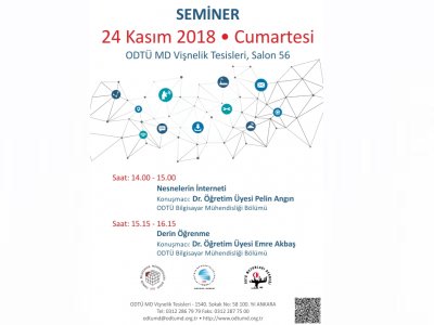 NESNELERİN İNTERNETİ VE DERİN ÖĞRENME SEMİNERİ