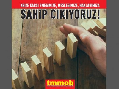 KRİZE KARŞI EMEĞİMİZE, MESLEĞİMİZE VE HAKLARIMIZA SAHİP ÇIKIYORUZ!