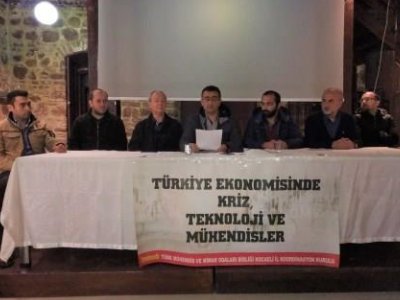 KRİZE KARŞI EMEĞİMİZE, MESLEĞİMİZE, HAKLARIMIZA SAHİP ÇIKIYORUZ!` BASIN AÇIKLAMASI