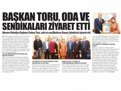 FATMA TORU, ZİYARET TURUNA ÇIKTI (MEMLEKET, 07.11.2018)