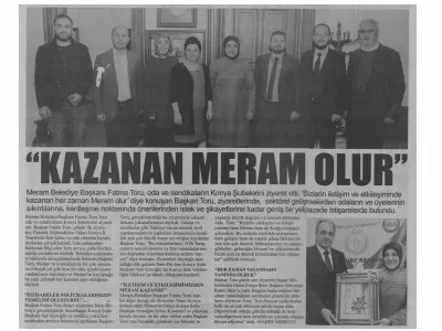 KAZANAN MERAM OLUR (YENİ HABER, 07.11.2018)
