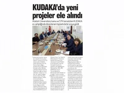 KUDAKA`DA YENİ PROJELER ELE ALINDI (ERZURUM, 13.11.2018)