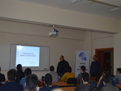 YÜKSEK GERİLİM ELEKTRİK TESİSLERİNİN PROJELENDİRİLMESİ SEMİNERİ YAPILDI
