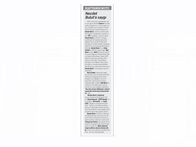 NECDET BULUTA SAYGI  (BİRGÜN, ATTİLA AŞUT, 10.12.2018)