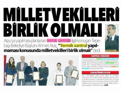 ESKİŞEHİR YENİ GÜN GAZETESİ 21.12.2018