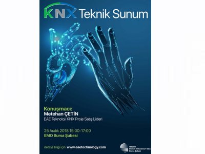 ` KNX BİNA OTOMASYONU SİSTEMLERİ` TEKNİK SEMİNERİ