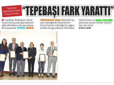 ESKİŞEHİR İSTİKBAL GAZETESİ 21.12.2018