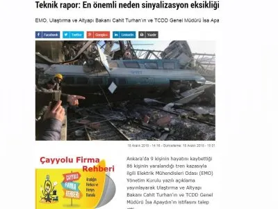 TEKNİK RAPOR: EN ÖNEMLİ NEDEN SİNYALİZASYON EKSİKLİĞİ (CAYYOLU.COM.TR)