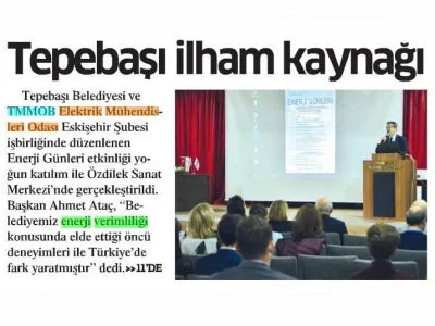 ESKİŞEHİR ŞEHİR GAZETESİ 21.12.2018