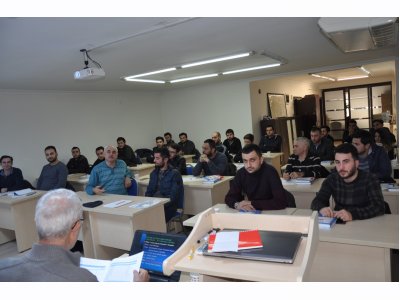 YG TESİSLERİNDE İŞLETME SORUMLULUĞU EĞİTİMİ EMO KOCAELİ ŞUBE TARAFINDAN YAPILDI