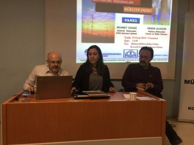 EKONOMİK KRİZİN ENERJİ SEKTÖRÜNE YANSIMALARI VE NÜKLEER ENERJİ` KONULU PANEL DÜZENLENDİ