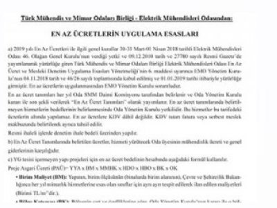 2019 YILI EN AZ ÜCRETLERİ RESMİ GAZETE’DE YAYIMLANDI