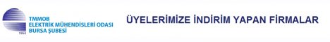 ÜYELERİMİZE İNDİRİM YAPAN FİRMALAR