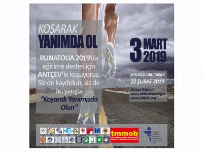 RUNATOLIA 2019`DA ANTÇEV İÇİN KOŞUYORUZ