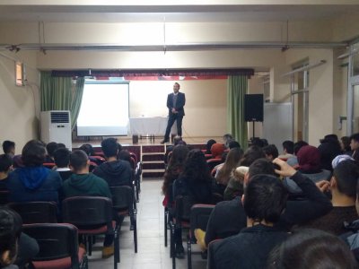 KEPEZ ANADOLU LİSESİNDE MESLEKİ TANITIM YAPILDI