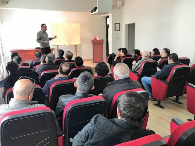 BİNALARDA İŞLETME TOPRAKLAMASI SEMİNERİ GERÇEKLEŞTİRİLDİ