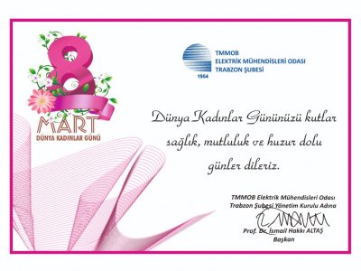8 MART DÜNYA KADINLAR GÜNÜ