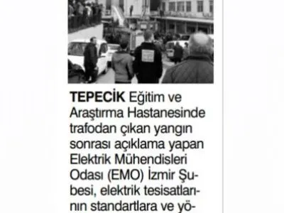 EMO`DAN YANGIN UYARISI (EVRENSEL)