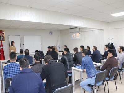 ELEKTRİK TESİSLERİNDE TOPRAKLAMALAR EĞİTİMİ DÜZENLENDİ