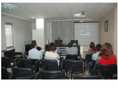 AUTOCAD PROJE ÇİZİM EĞİTİMİ DÜZENLEDİK.