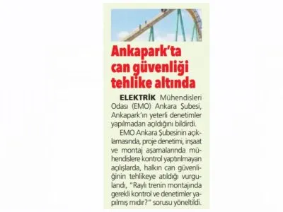 ANKAPARK`TA CAN OÜVENLİĞİ TEHLİKE ALTINDA (AYDINLIK, 30.03.2019)