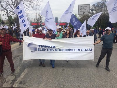 1 MAYIS İŞÇİ BAYRAMI ANKARADA COŞKUYLA KUTLANDI