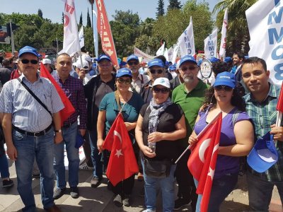 1 MAYIS ANTALYA`DA COŞKUYLA KUTLANDI!