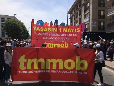 1 MAYISTA ALANLARDAYDIK