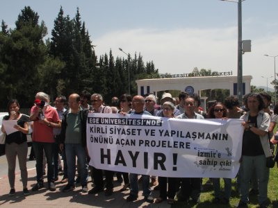 EGE ÜNİVERSİTESİ YERLEŞKESİ TEHDİT ALTINDA