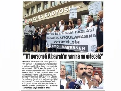 `TRT PERSONELİ ALBAYRAK`IN YANINA MI GİDECEK?` (ANAYURT, 24.05.2019)