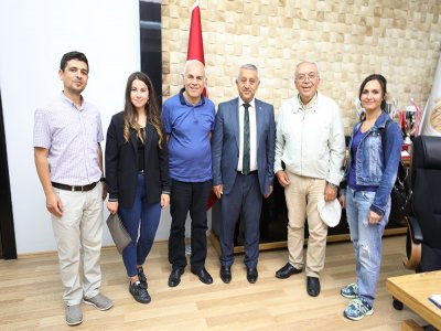 EMO AFYON İL TEMSİLCİLİĞİNDEN AFYON BELEDİYE BAŞKANINA ZİYARET