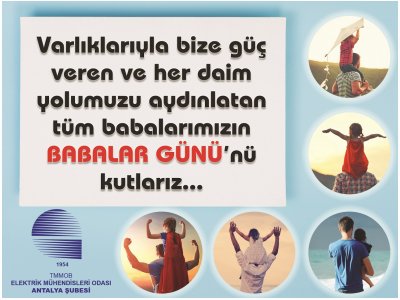 BABALAR GÜNÜ KUTLU OLSUN...