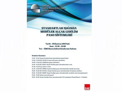 `STANDARTLAR IŞIĞINDA MODÜLER ALÇAK GERİLİM PANO SİSTEMLERİ`