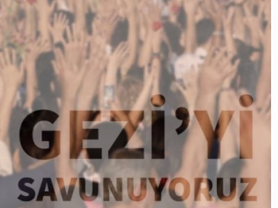 GEZİ DİRENİŞİ ÜLKEMİZİN ONURUDUR, YARGILANAMAZ