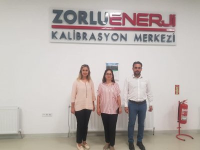 ZORLU ENERJİ KALİBRASYON MERKEZİ ZİYARETİ