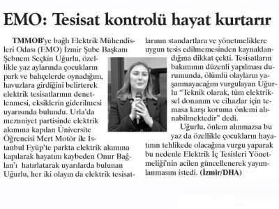 TESİSAT KONTROLÜ HAYAT KURTARIR (EVRENSEL)