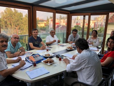 TMMOB ADANA İKK TOPLANTISI ŞUBEMİZDE YAPILDI