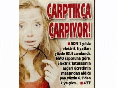 ÇARPTIKÇA ÇARPIYOR (ŞOK GAZETESİ)