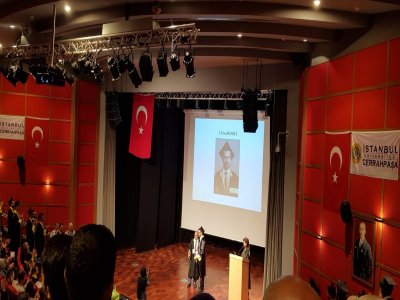 İ.Ü. CERRAHPAŞA ELEKTRİK-ELEKTRONİK MÜHENDİSLİĞİ BÖLÜMÜNÜ DERECEYLE BİTİREN GENÇ MESLEKTAŞLARIMIZA PLAKETLERİ VERİLDİ