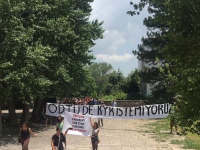 EMO: ODTÜ KAVAKLIKA POLİS MÜDAHALESİ KABUL EDİLEMEZ!