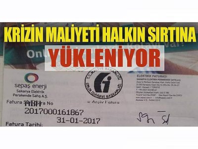 DÜZCE PUSULA: ELEKTRİK FATURASI YİNE CEP YAKIYOR